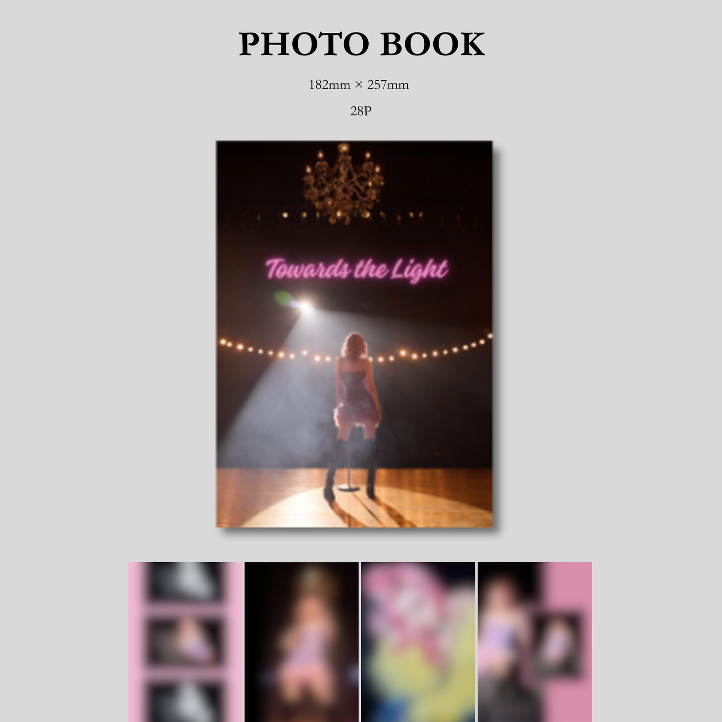 [First Press Limited Edition] JINNY – 1st Mini Album [Towards the Light] (2 Versions Set + Chance to Get a Random Hand-Signed Polaroid)