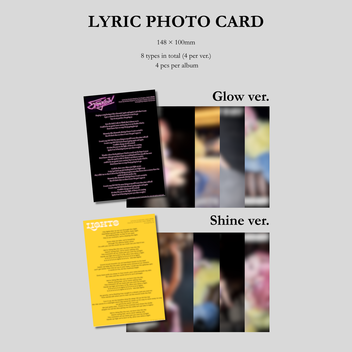 [First Press Limited Edition] JINNY – 1st Mini Album [Towards the Light] (2 Versions Set + Chance to Get a Random Hand-Signed Polaroid)