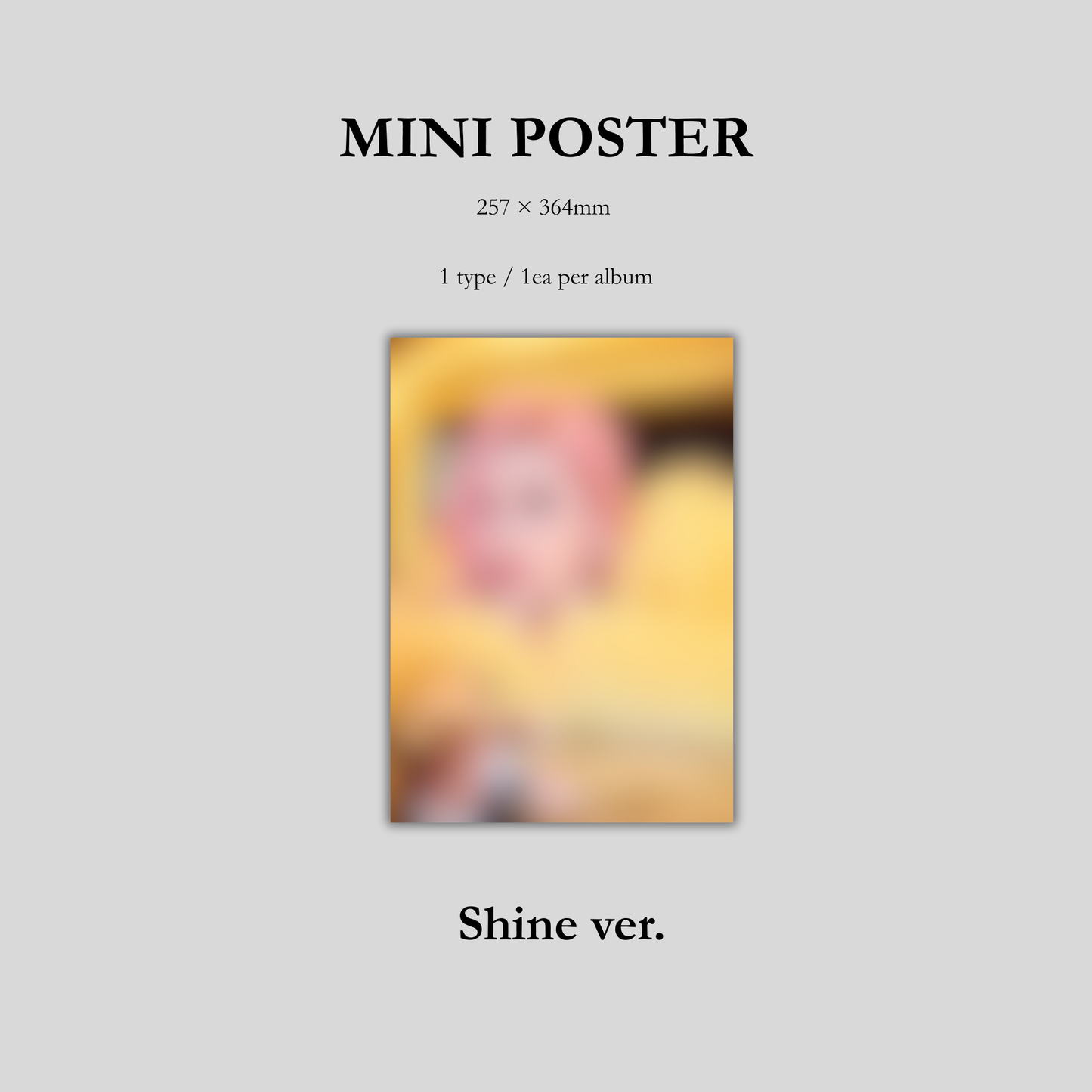 [First Press Limited Edition] JINNY – 1st Mini Album [Towards the Light] (Shine ver.)
