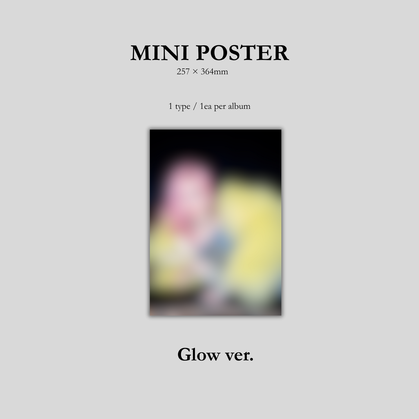 [First Press Limited Edition] JINNY – 1st Mini Album [Towards the Light] (Glow ver.)