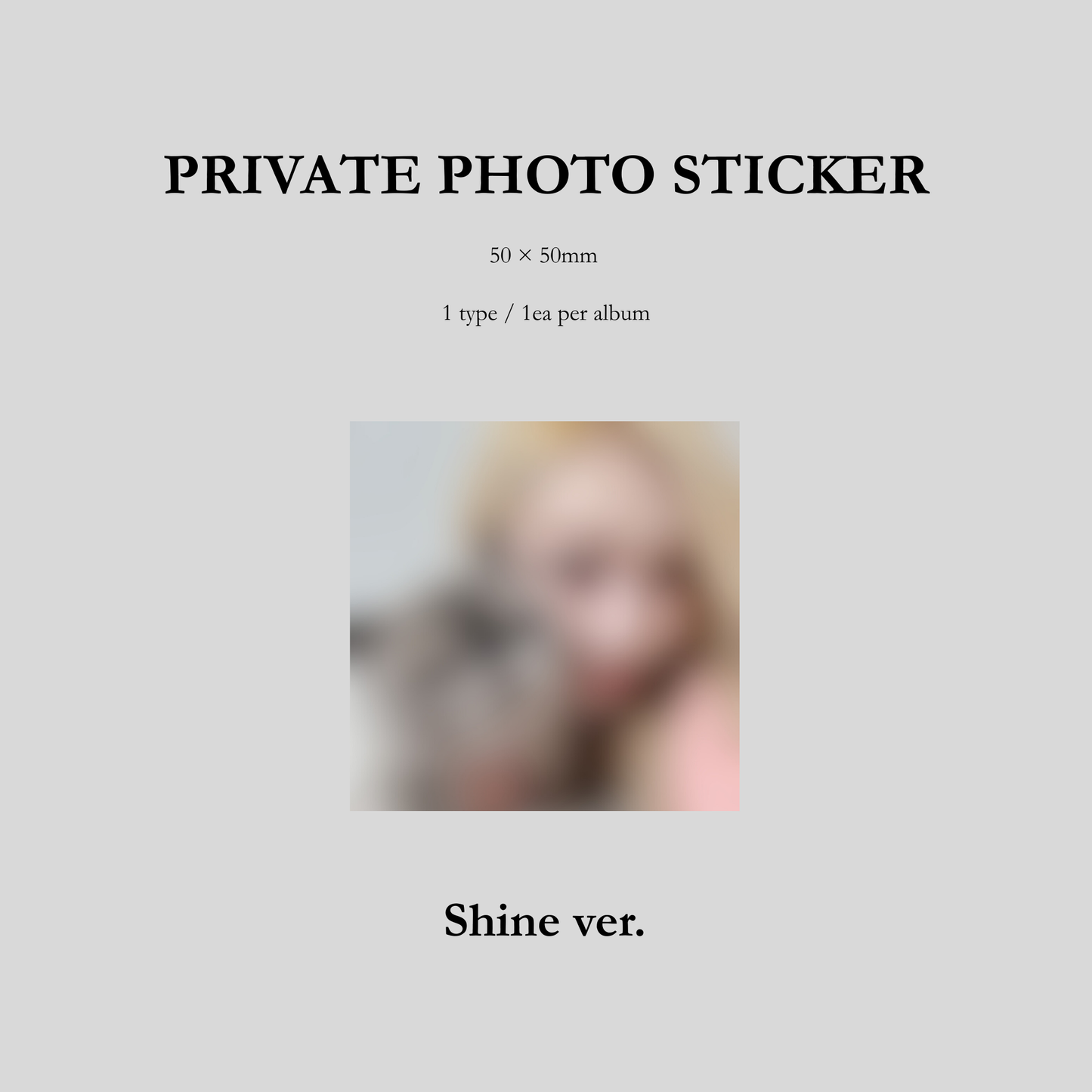 [First Press Limited Edition] JINNY – 1st Mini Album [Towards the Light] (Shine ver.)