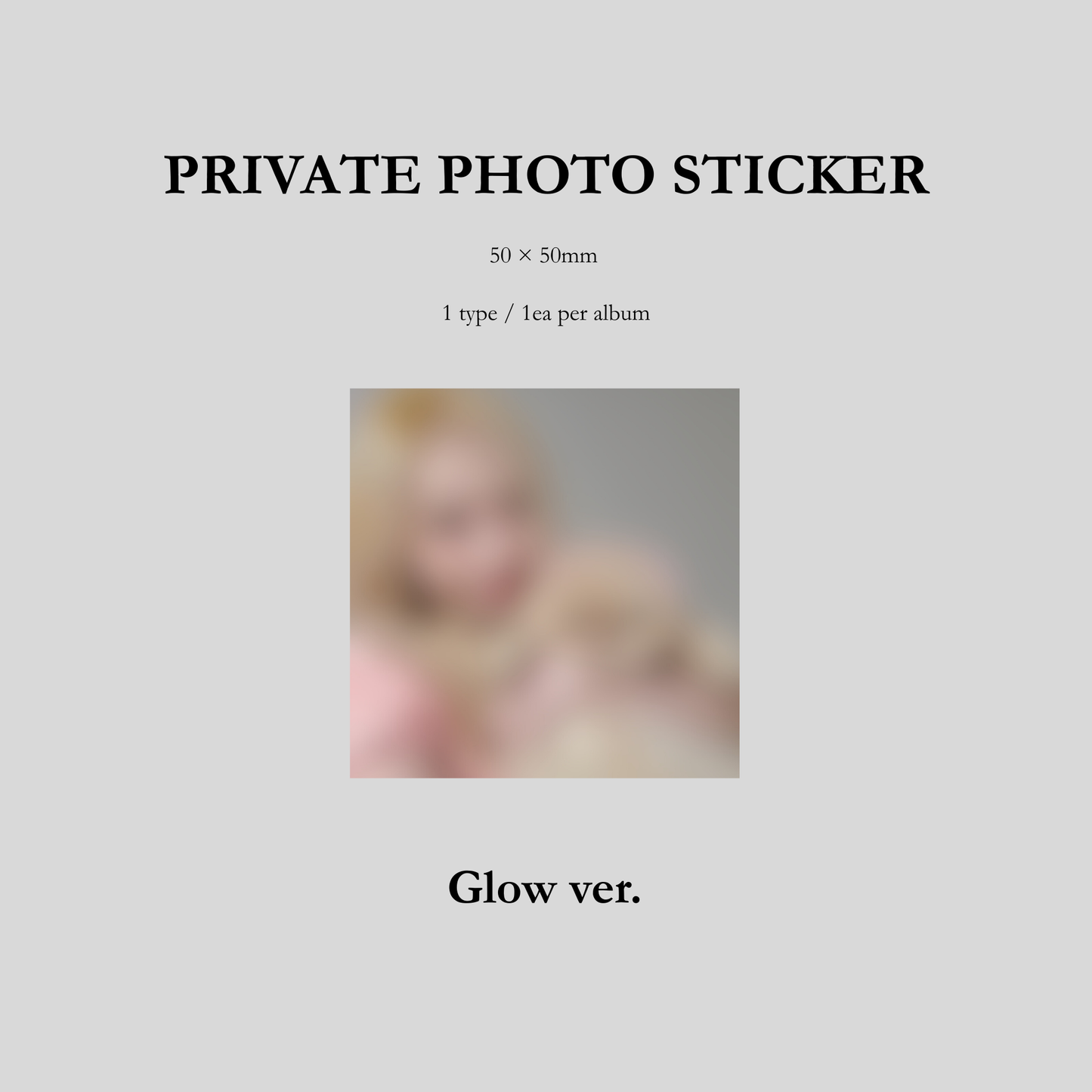 [First Press Limited Edition] JINNY – 1st Mini Album [Towards the Light] (Glow ver.)